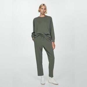 Mango khaki Co-ord set NWT